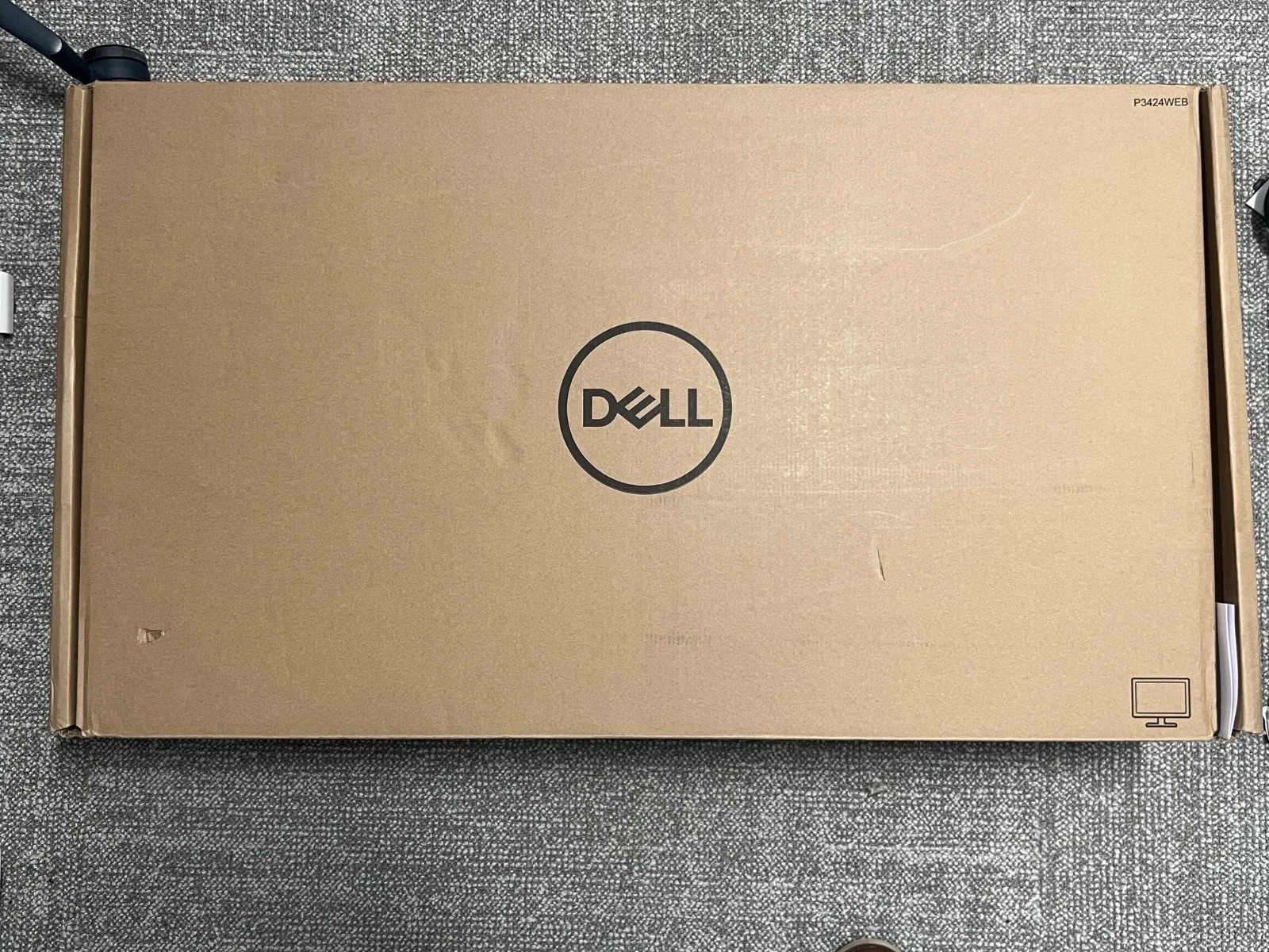 Dell P3424WEB 34" 1440p Ultrawide Curved Video Conferencing Monitor