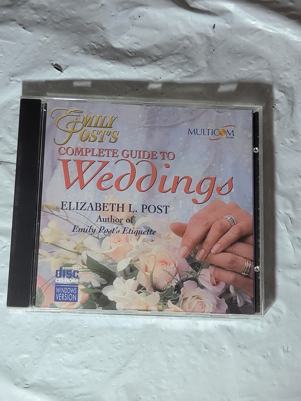 Emily Post's Complete Guide to Weddings CD-ROM Vintage 1996 Software