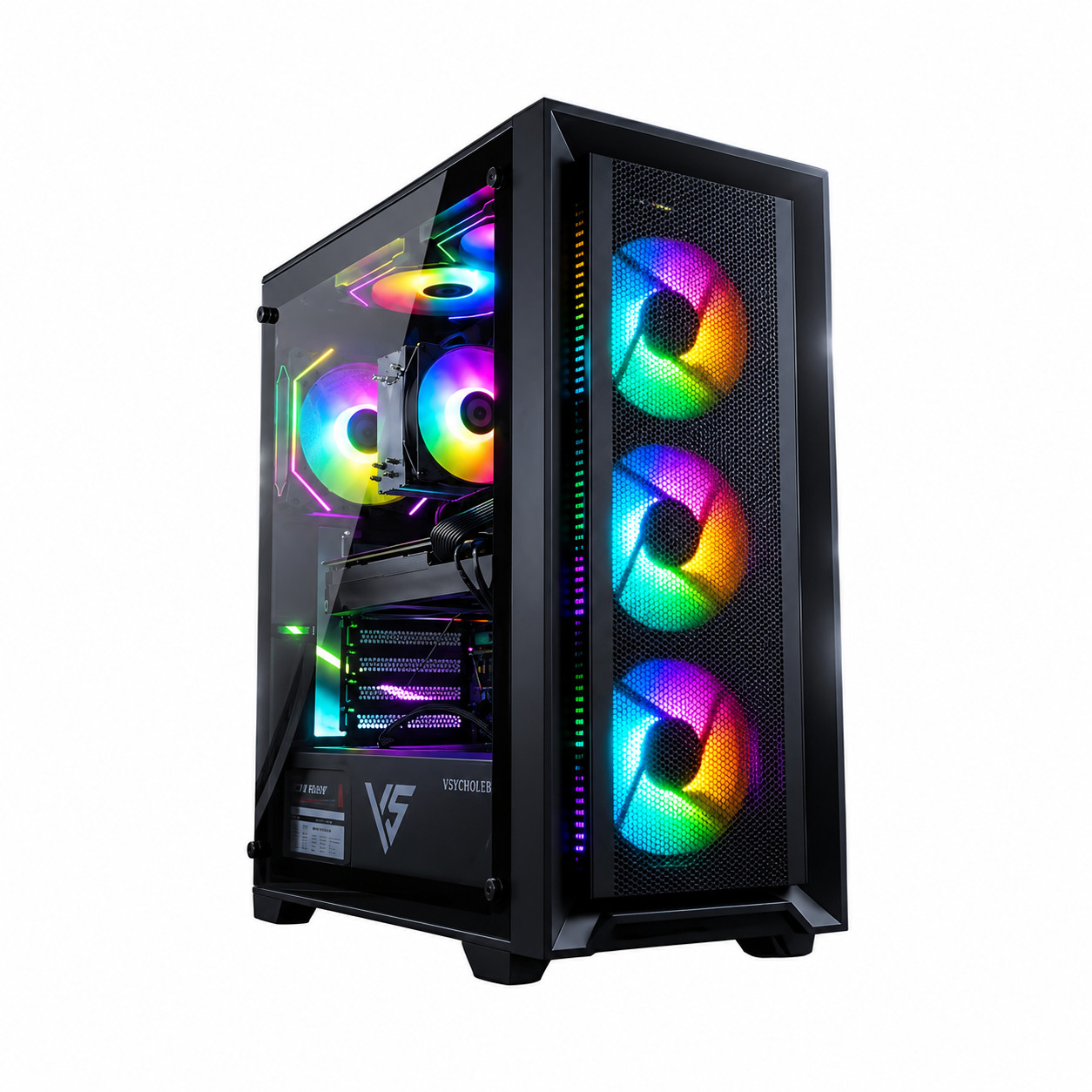 Prebuilt Gaming PC Intel i7 RTX3050 16GB RAM 512GB NVME 1TB HDD Win11 WiFi BT5.4