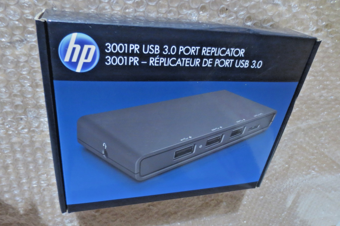 HP 3001pr USB 3 Port Replicator F3S42UT