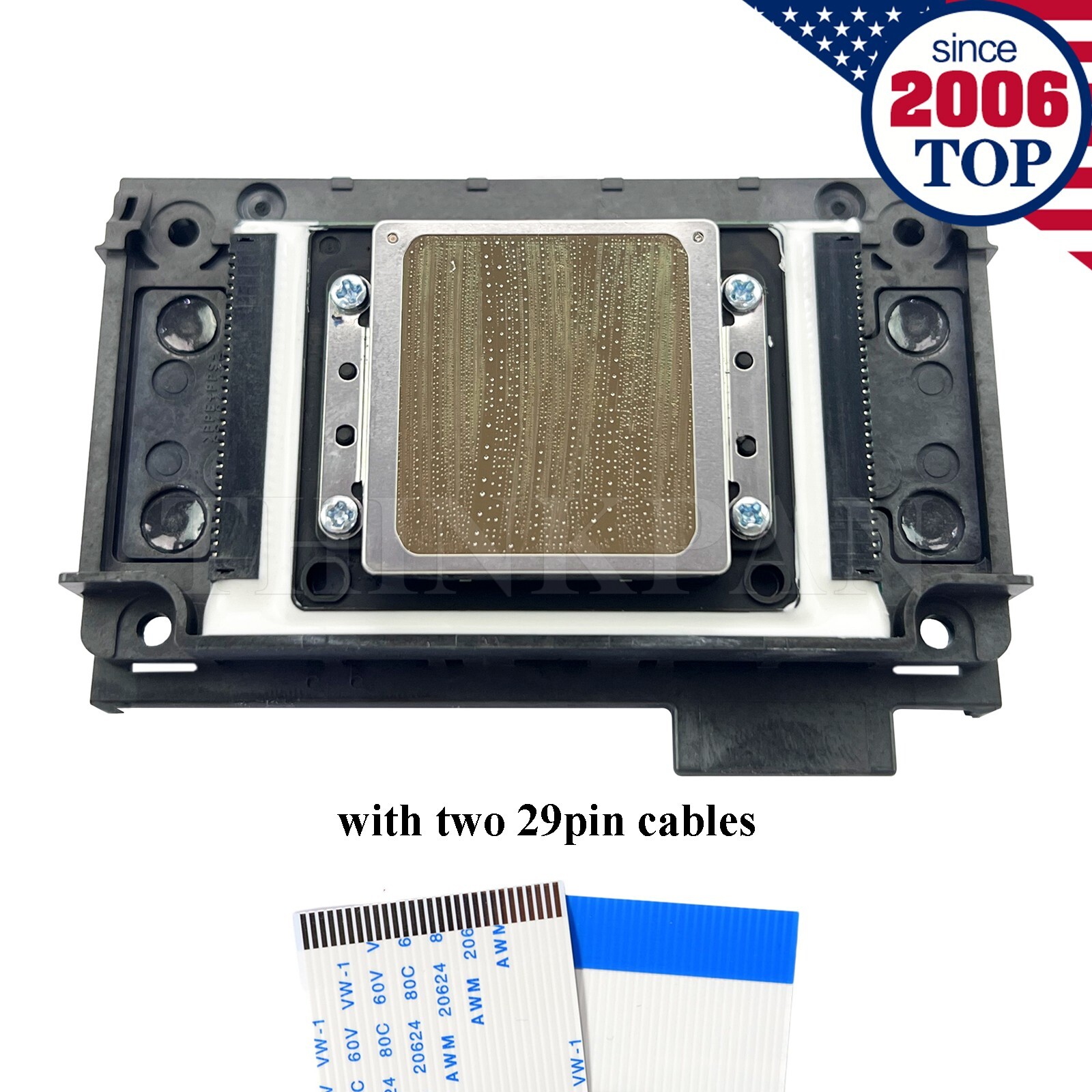New Printhead  With 2pc 29 Pin Cables For Epson XP600 DTF UV Printer US