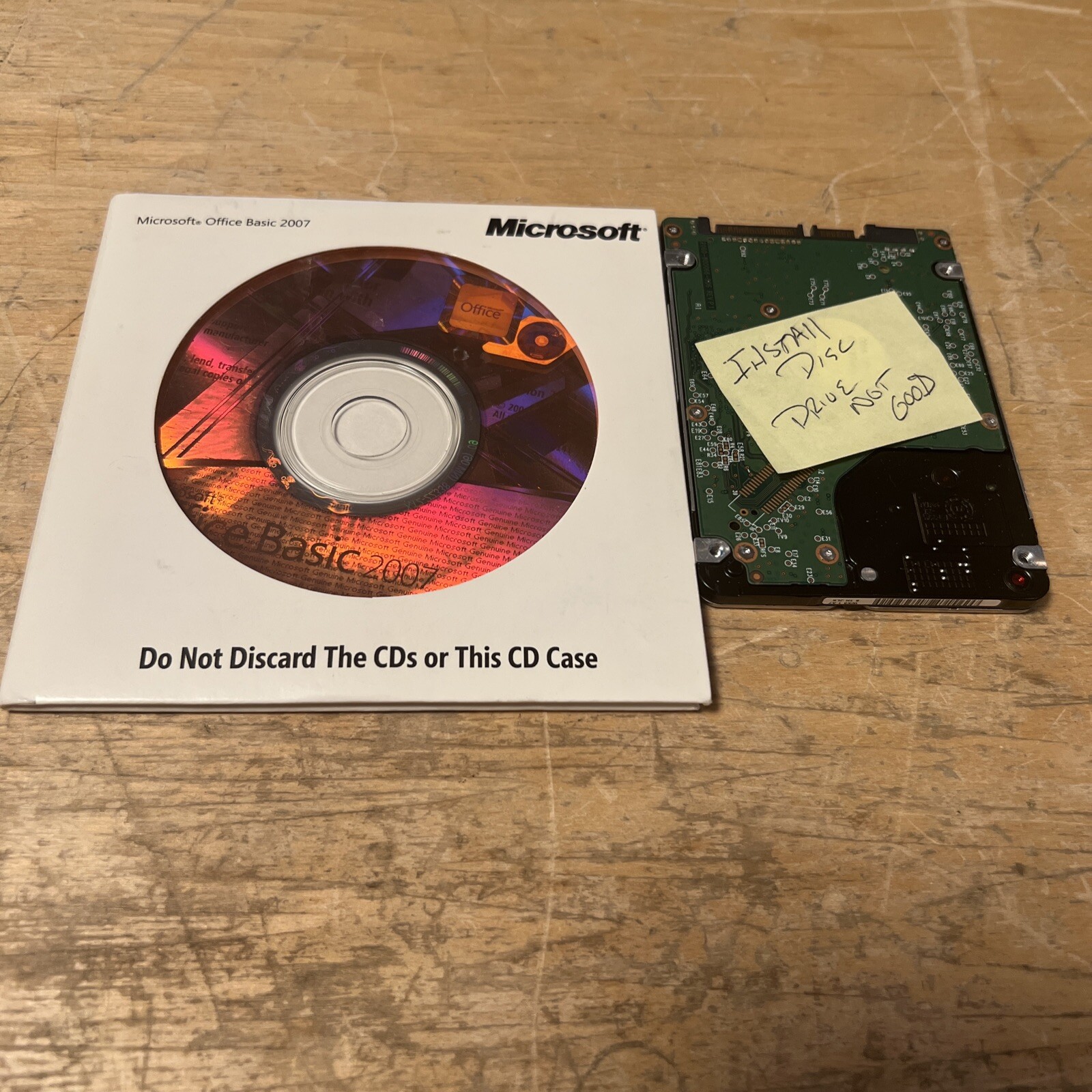 Microsoft Office Basic 2007 With INSTALL DISC