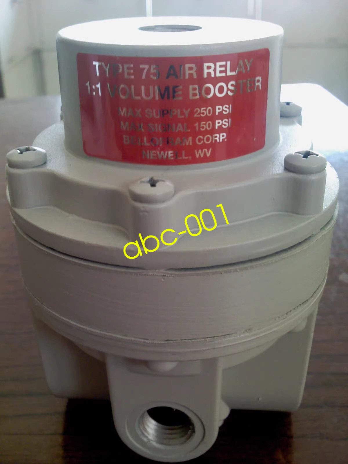 1pcs New BELLOFRAM TYPE75 Air Relay Flow Amplifier 961-058-000