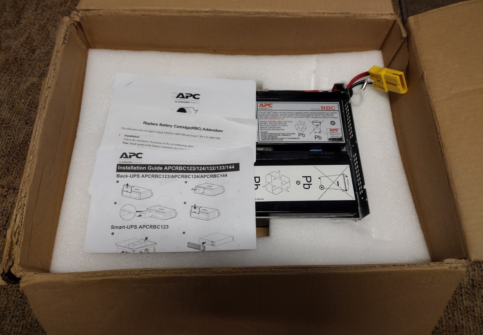 Brand New APC RBC133 Replacement Battery Cartridge