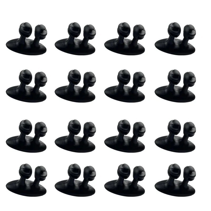 Car Cable Organizer Clips Dashboard Cord Holder 3M Adhesive Wire Management
