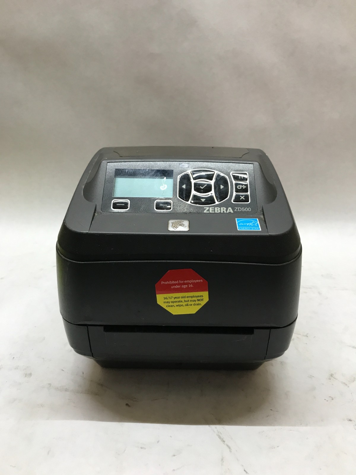 Zebra ZD500 Thermal Label Printer ZD50042 RFID For Parts READ DESC NO ADAPTER DW