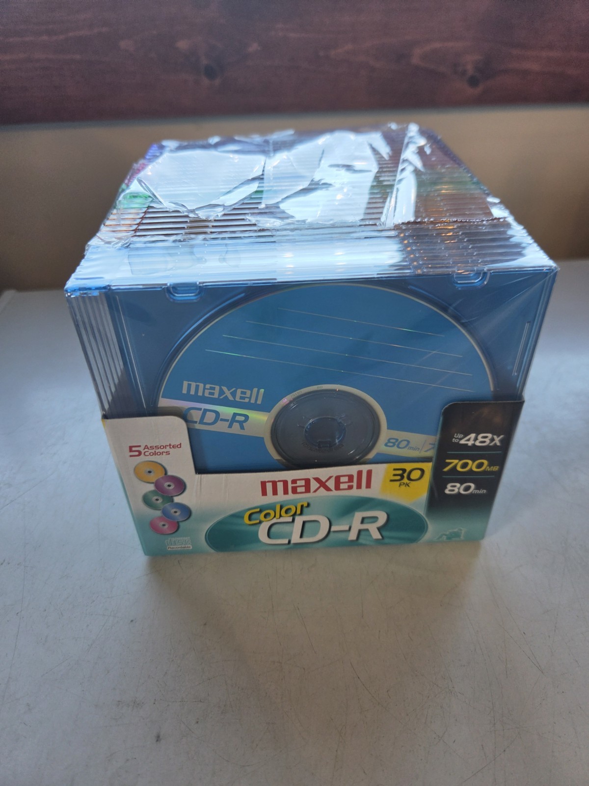 Maxell Color CD-R 48X 700MB 80 Minutes *29 Discs Blank Recordable 