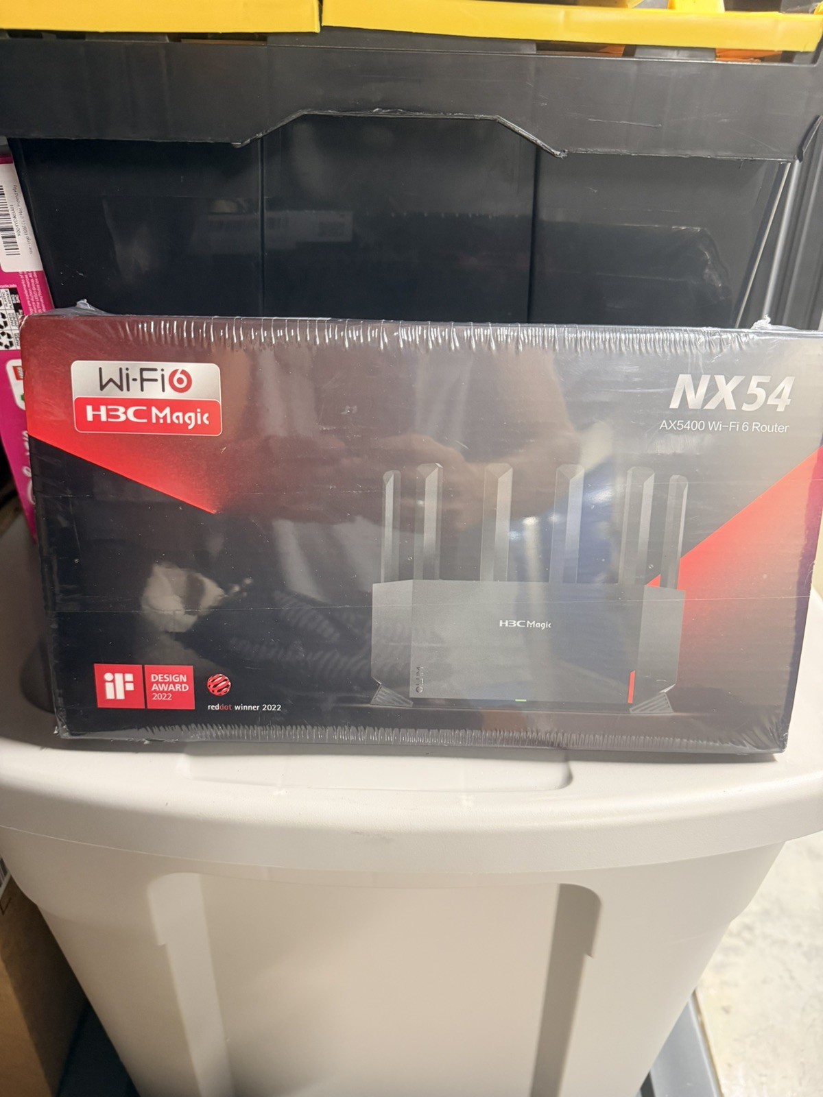 AX5400 WiFi 6 Router H3C Wireless InternetNX54 High Speed Gaming Router - NEW