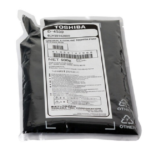 Toshiba D4530 D-4530 Black Developer E STUDIO 205 255 256 305 306 355 455 456