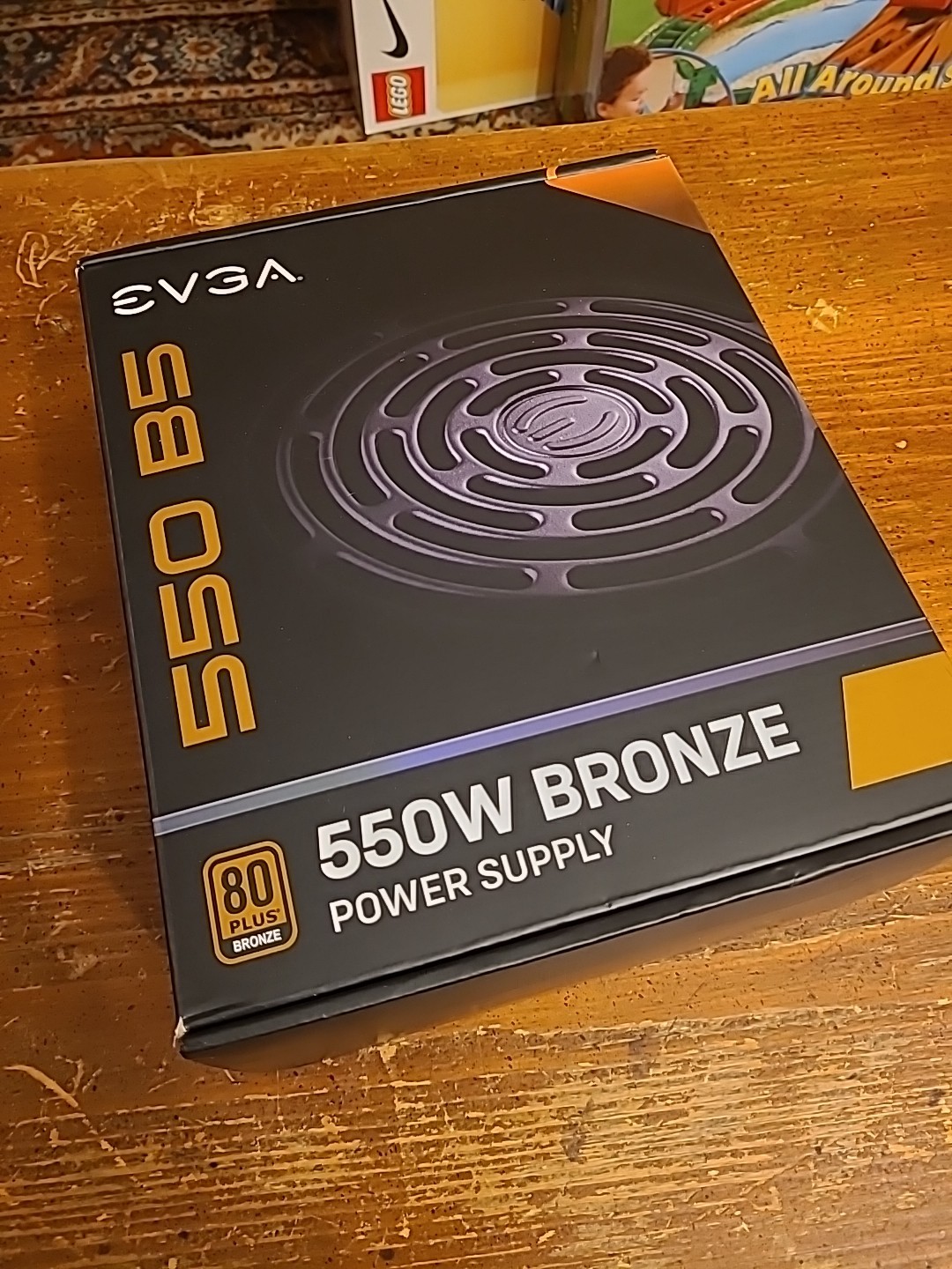 EVGA 220-B5-0550-V1 Fully Modular Power Supply, 550W - Black 80 Plus BRONZE 