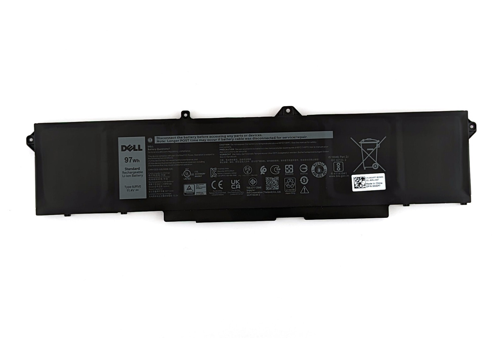 NEW Geniune Dell Latitude 15 5521 Precision 3561 Alienware m17 R5 Battery 9JRV0