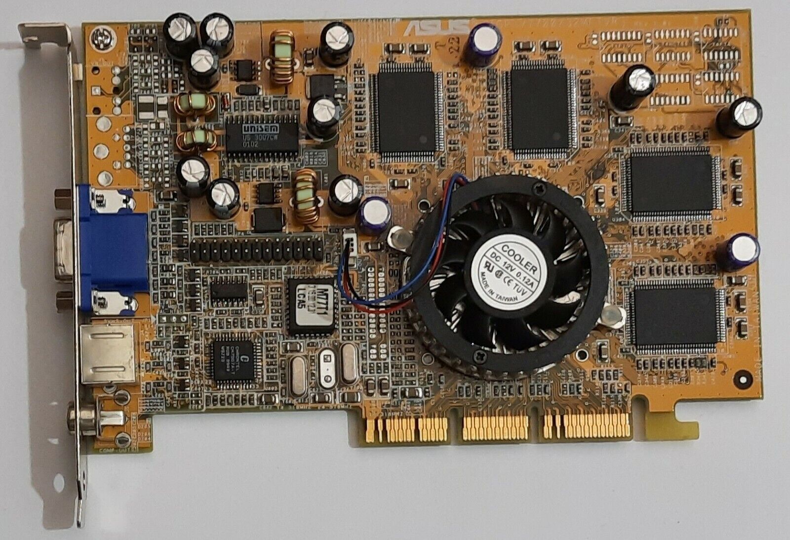 ASUS V7700 AGP Graphics Card (Nvidia GeForce2 GTS, 32MB DDR, Retro, Retro, 2001)