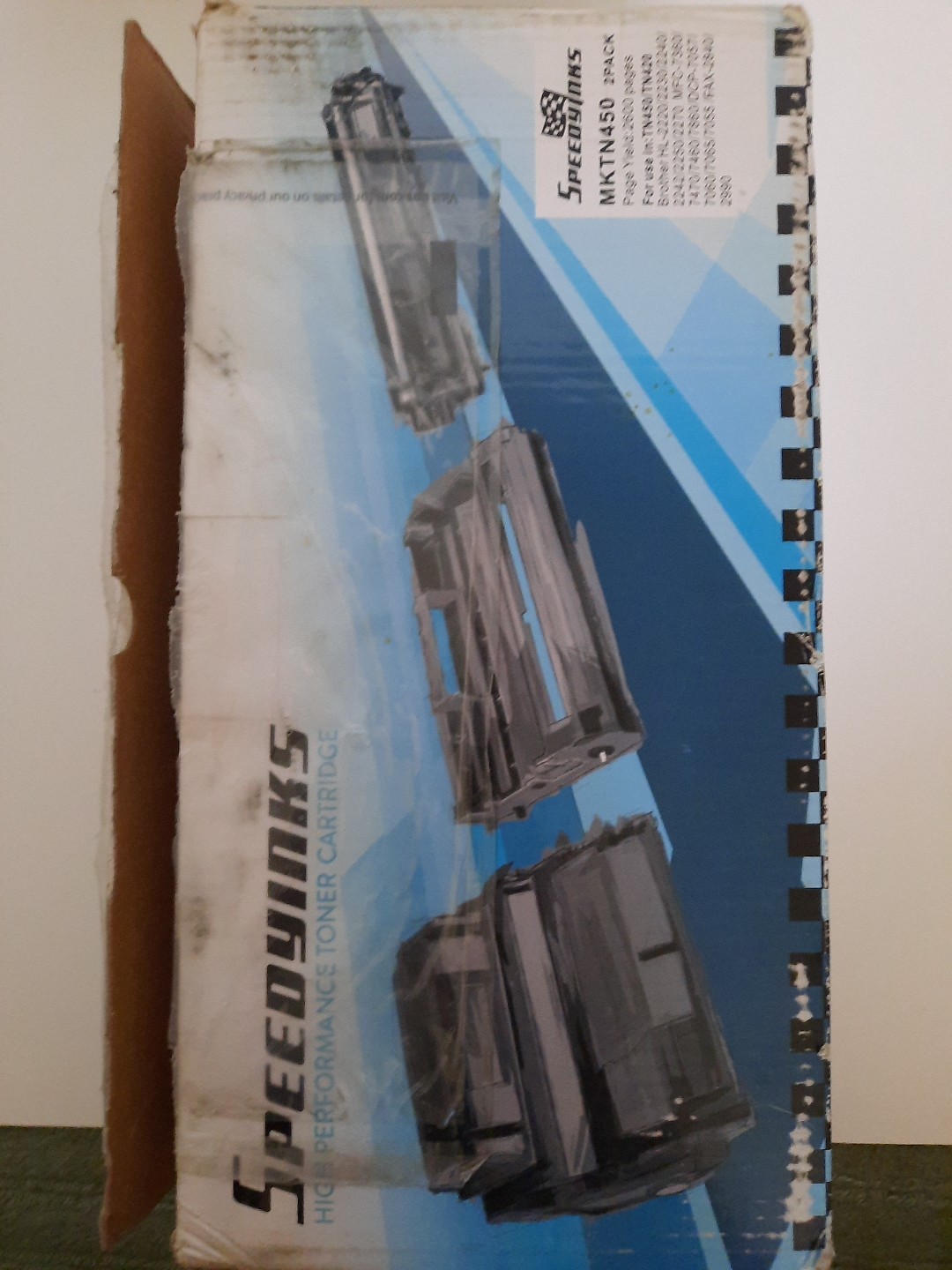 SPEEDYINKS MKTN450 HIGH PERFORMANCE TONER CARTRIDGE NIB