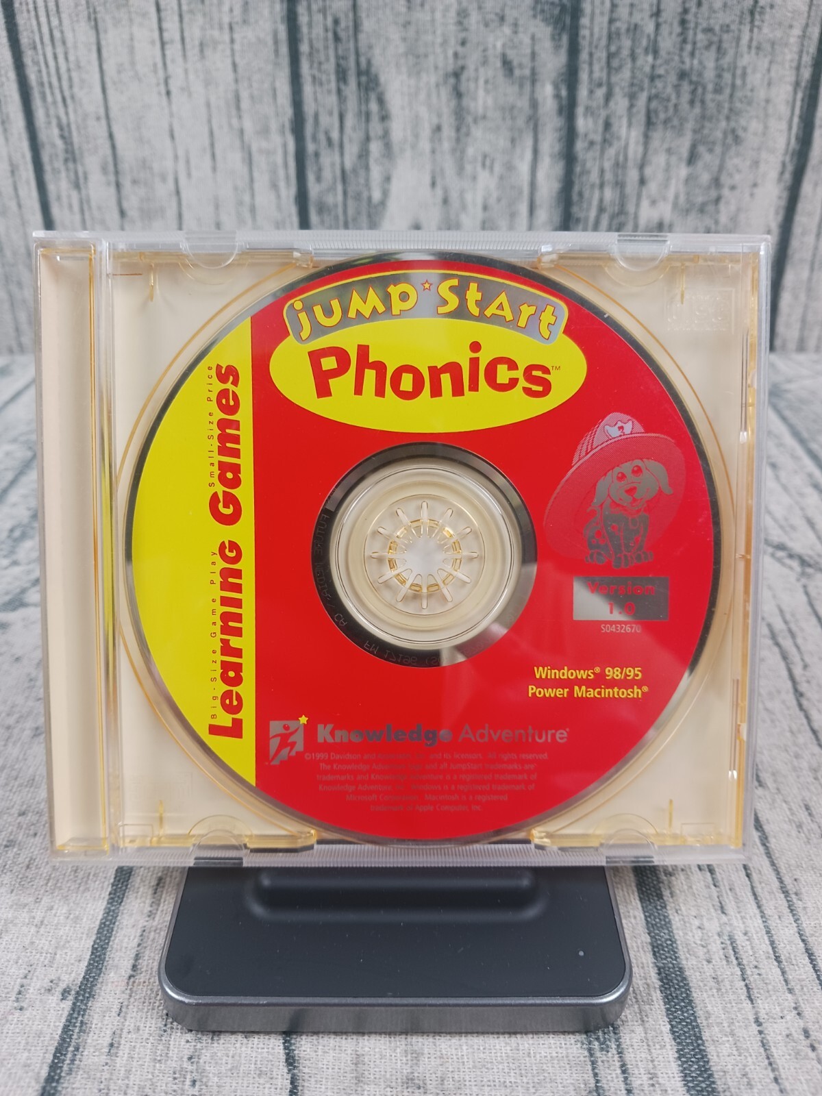 JumpStart Phonics Version 1.0 (PC/Apple Mac, 1999) Windows Computer Game