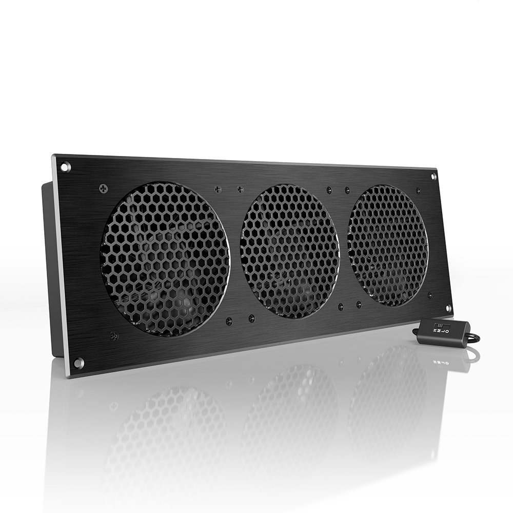 AC Infinity AIRPLATE S9, Quiet Cooling Fan System 18 with Speed Control, for ...