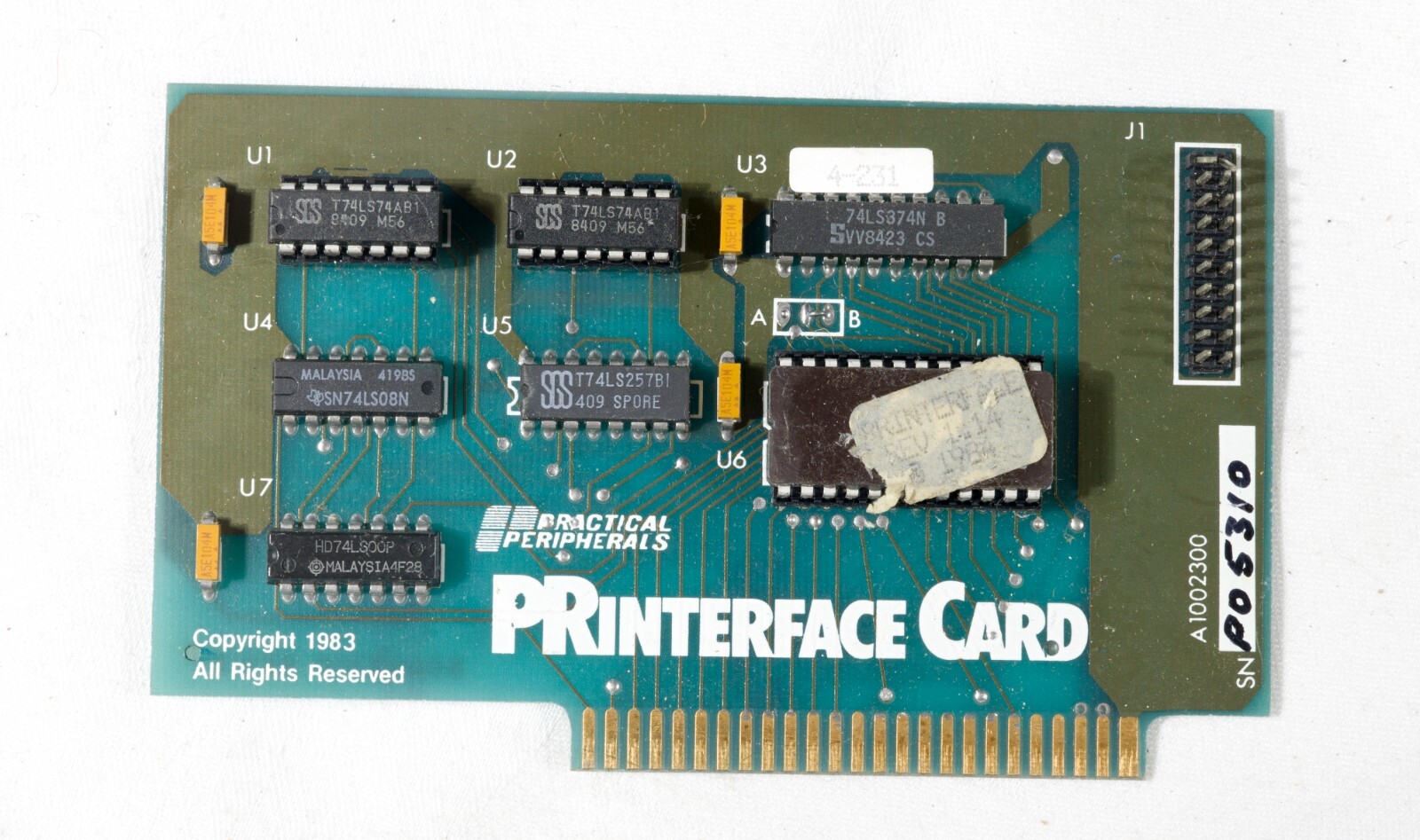 Practical Peripherals A1002300 Parallel Printer Card