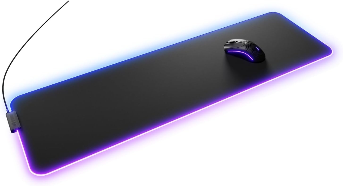 Glorious GMP 2 GLED LE Gaming Mouse Pad 11" x 36" Large Extended