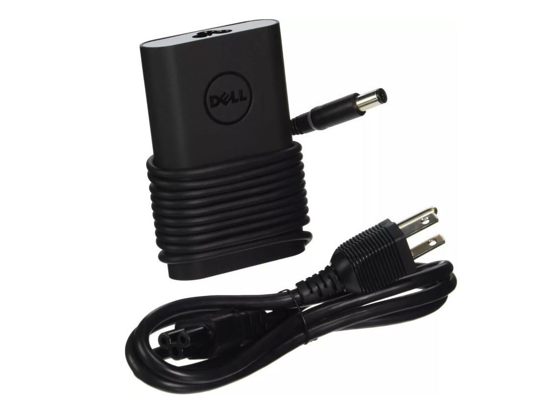 Genuine OEM DELL SLIM 65W 19.5V Slim Power Adapter for Inspiron/Latitude/Vostro