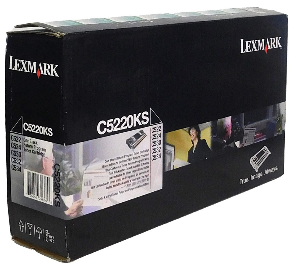 Lexmark C5220KS Black Return Program Toner Cartridge