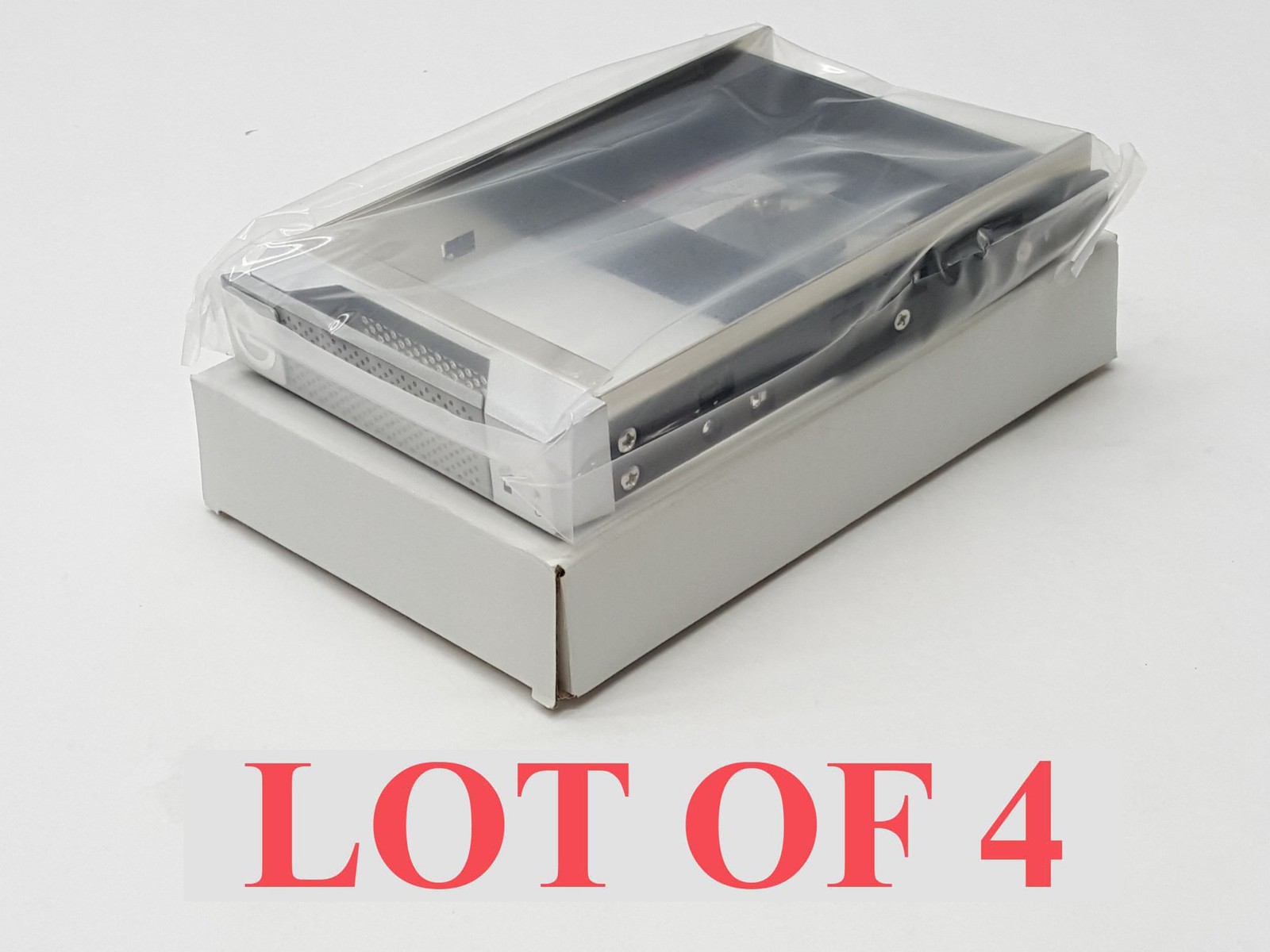 LOT 4 NEW G-TECHNOLOGY G-SPEED Q eS G-SAFE 3.5" HARD DISK DRIVE CADDY SLED