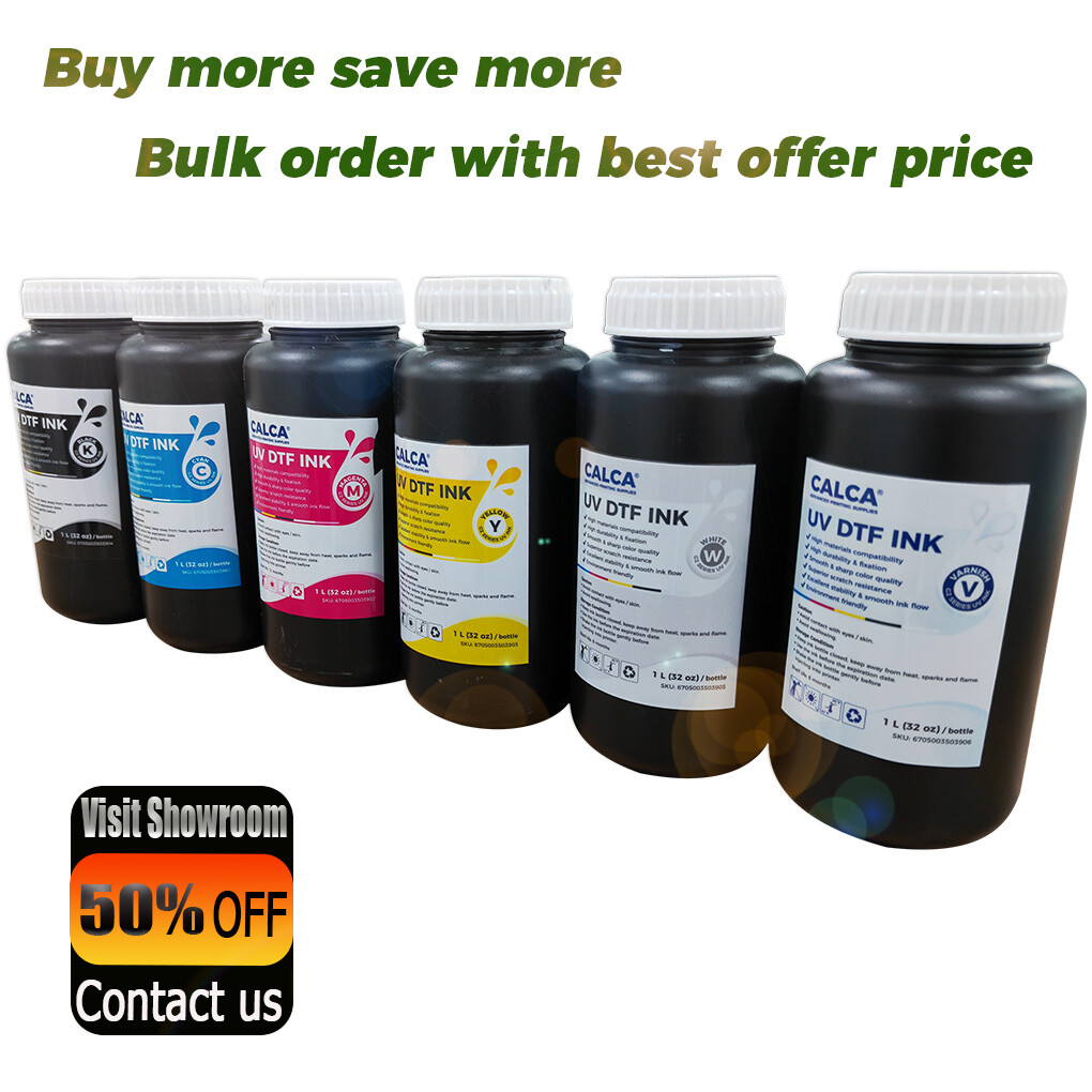 CALCA 1000ml UV DTF Ink Crystal Label Sticker Printing Ink Local pickup