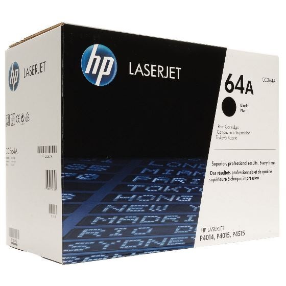 Genuine Original OEM HP CC364A Toner 64A - SEALED BAG