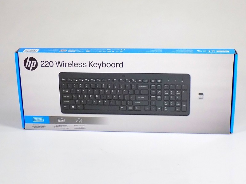 HP 220 Wireless Keyboard QWERTZ Switzerland Wireless Keyboard, 805T2AA#UUZ, Black