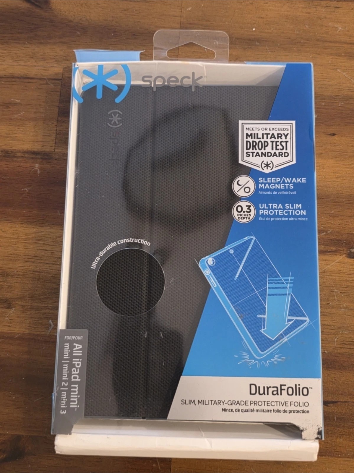 SPECK SPK-A3285 DURAFOLIO iPad Mini/Wake Magnets Black. BRAND NEW