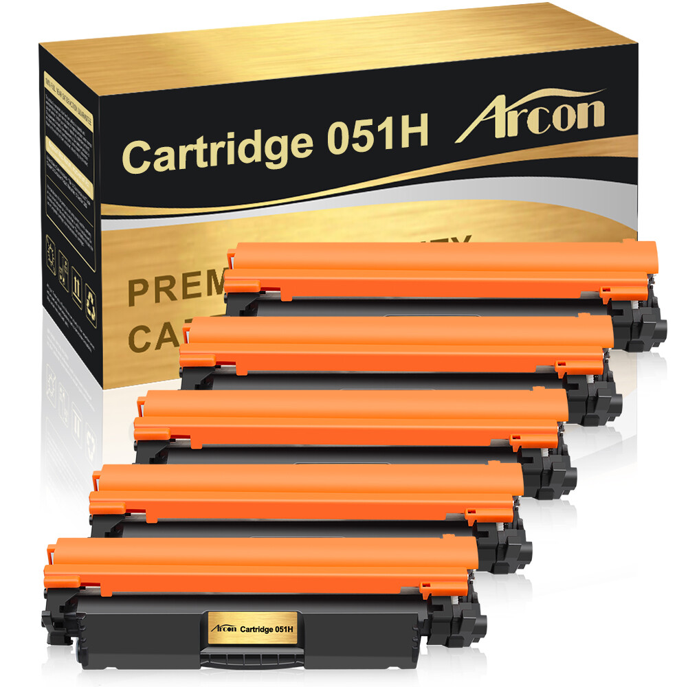 CRG051 H Black Toner Cartridge for Canon 051 H ImageCLASS LBP162dw MF264dw LOT