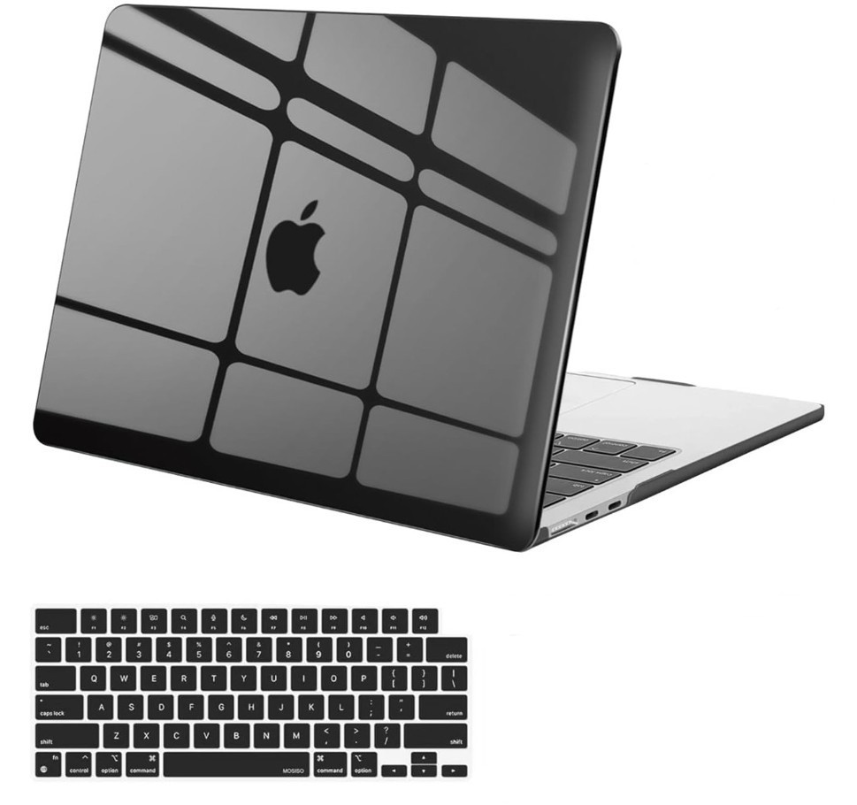 MOSISO Plastic Hard Shell &Keyboard Cover &Screen Film for MacBook Air 13.6"