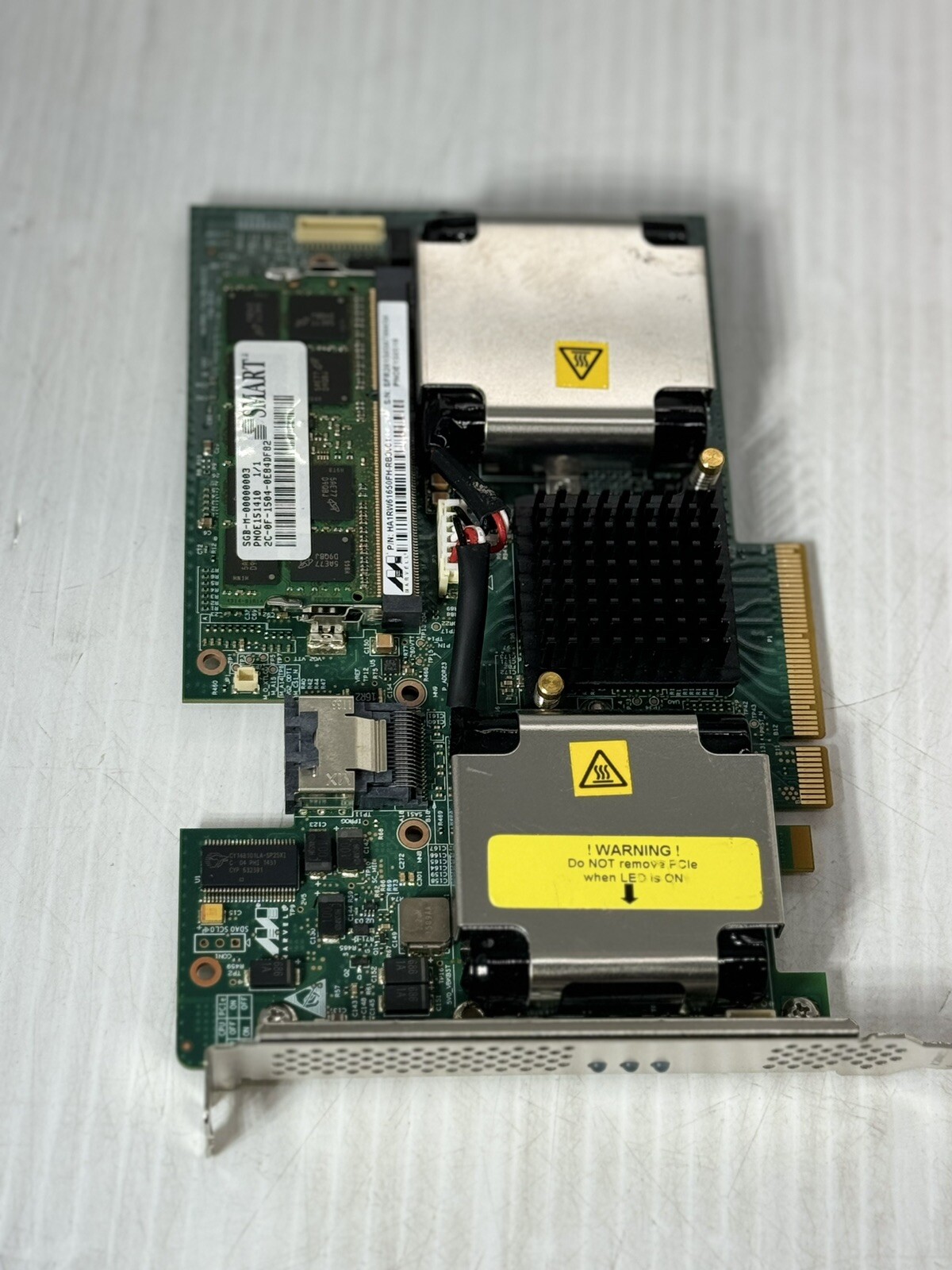 Dell/Marvel WG0TW HA1RW61650FH-RB3v01 Storage Controller Card