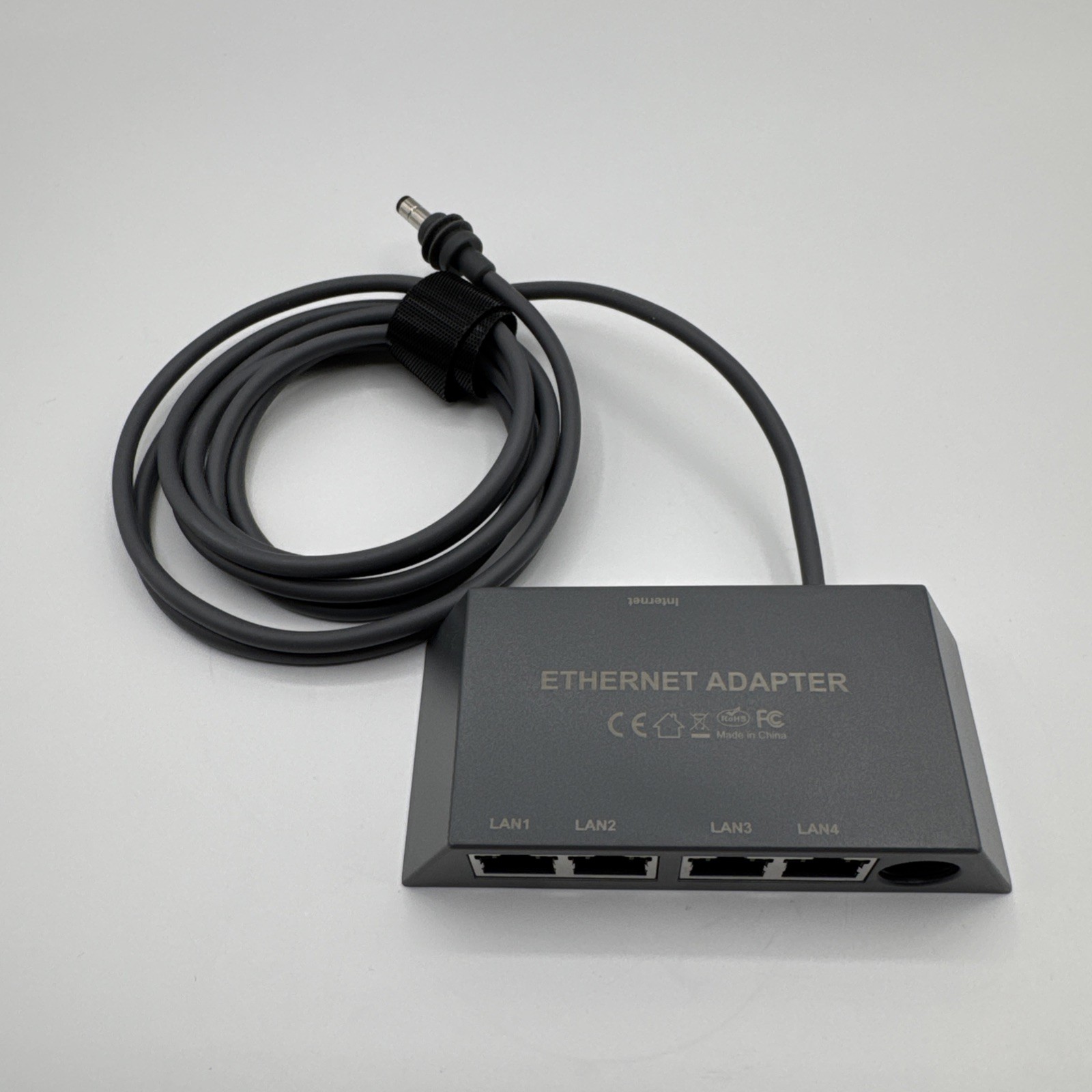 Ablian Starlink Gen 3 Mini Ethernet Adapter 2M 4-Port RJ45 Gigabit LAN