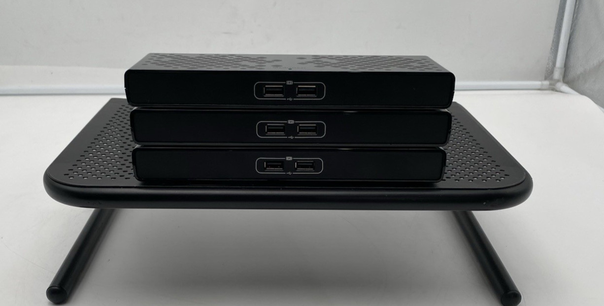 Lot of 3 MediaGear R-DK0001 USB-C PD Universal Dock