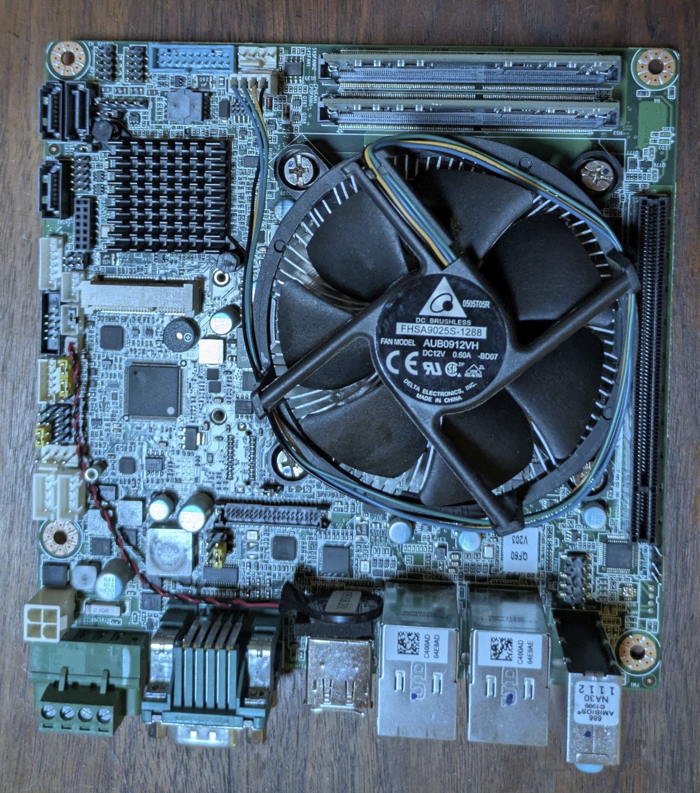 Advantech Motherboard AIMB-275 Rev. A1 -- Intel Core i3-7101E @ 3.9G -- 16GB RAM