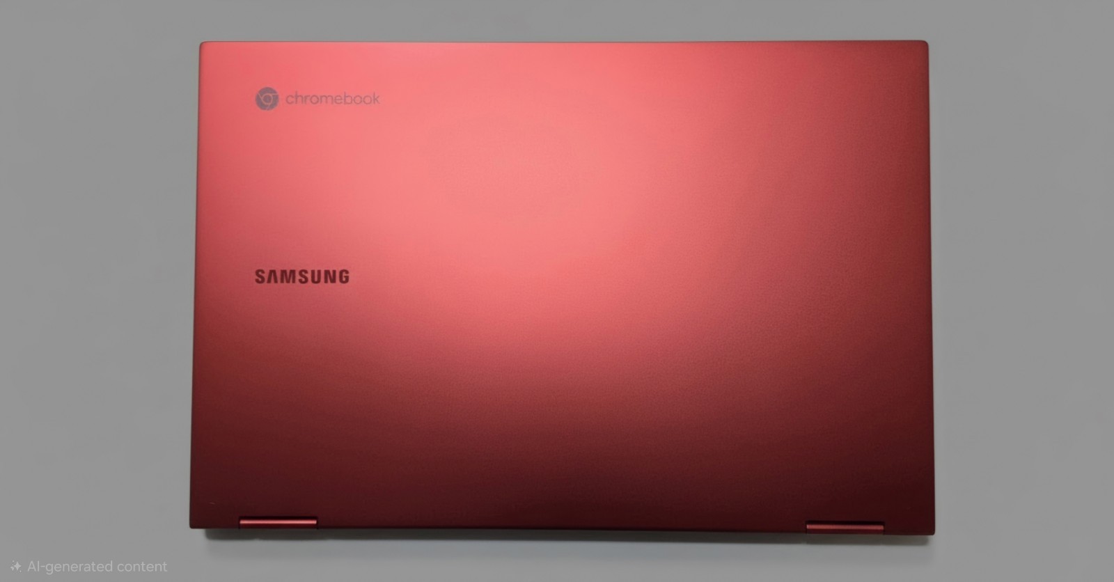 Fiesta Red Samsung Galaxy Chromebook 2 (Model: XE530QDA)