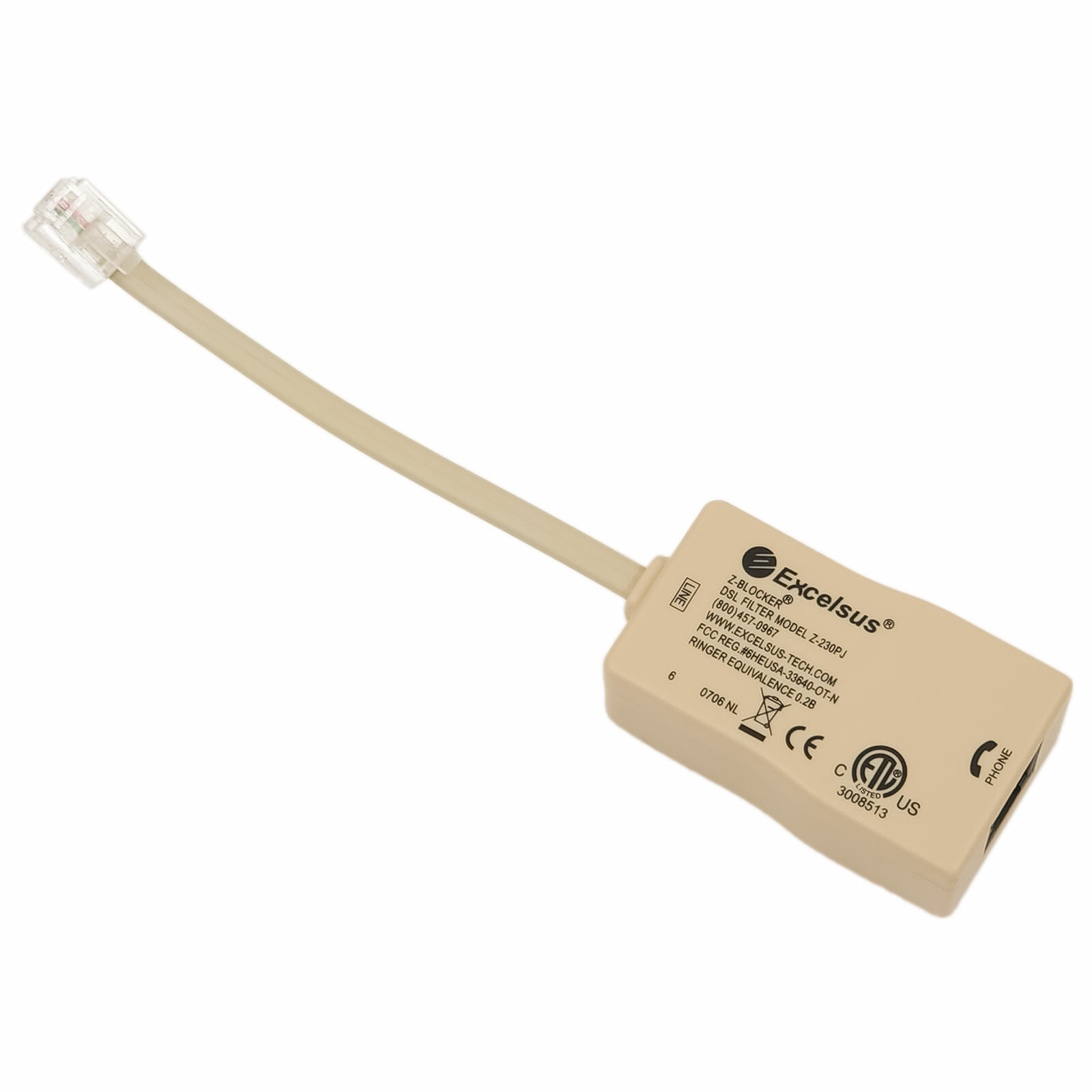 Excelsus Z-Blocker Z-230PJ DSL Filter