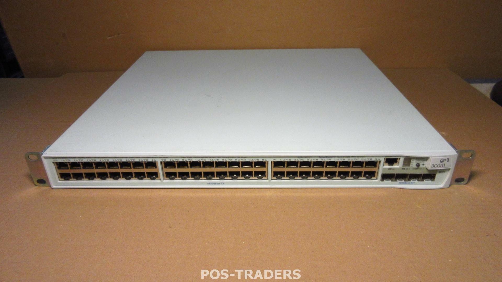 3Com 3CR17572-91 SuperStack 3 4500 PoE 50-Port 10/100 + 4x SFP Ethernet Switch 