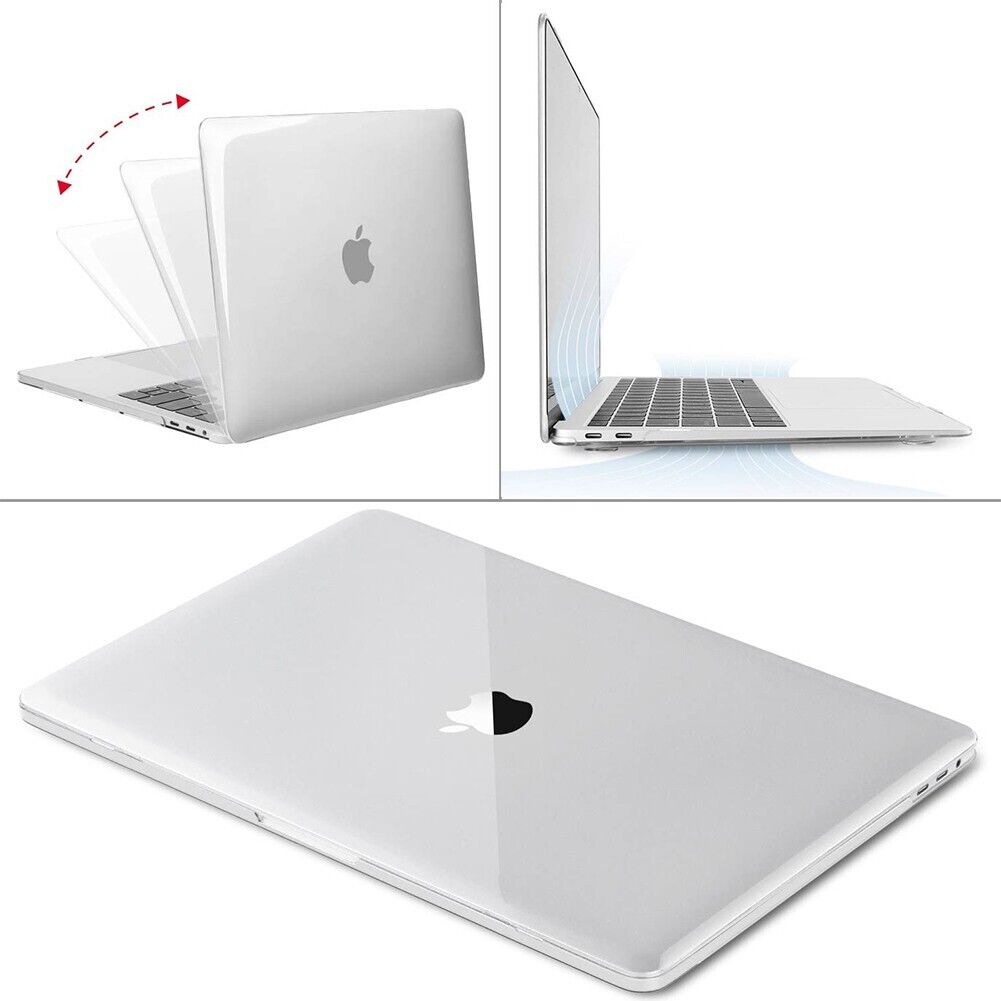 Slim Crystal Clear Hard Case for MacBook Pro 16Inch M1 M2 2021 2022 Model A2485