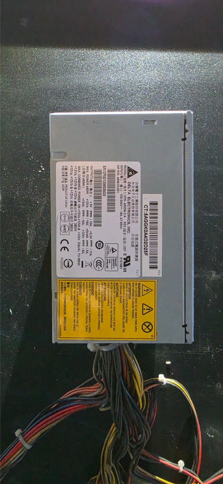 Delta DPS-460DB-2A 460W Power Supply