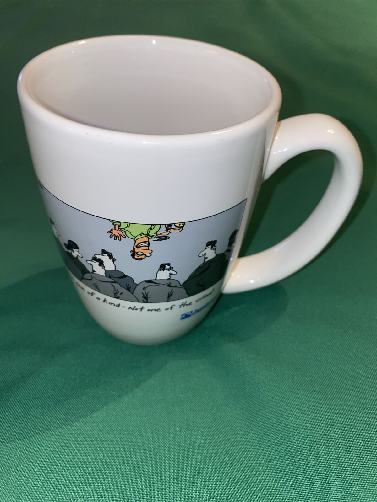 Rare Juniper Networks Mug “you’re One Of A Kind, Not One Of The Crowd” Cartoon