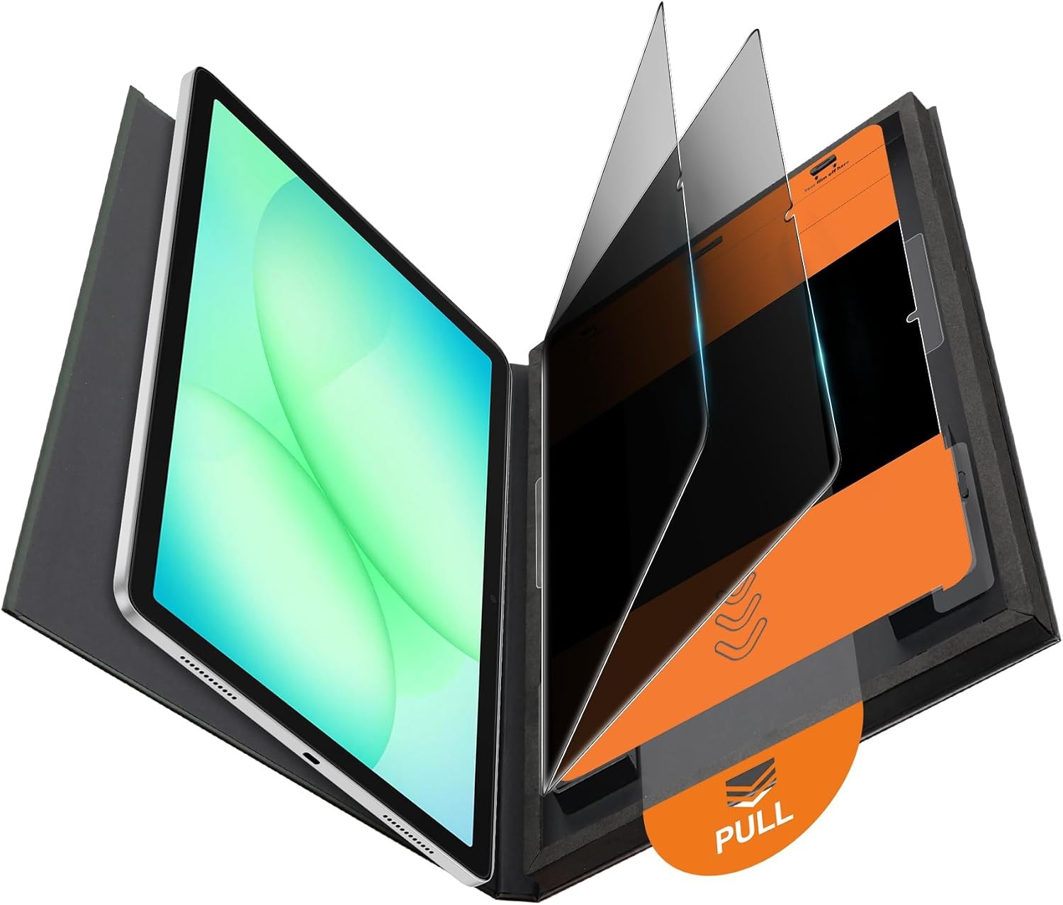 2 Pack Privacy Screen Protector for Samsung Galaxy Tab A11 Plus/A9 Plus, Anti-Sp