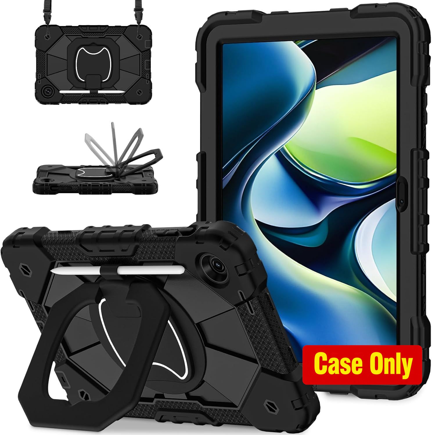 Case for T-Mobile Revvl Tab 2 10.1 Inch, Shockproof with 360° Rotating Handle