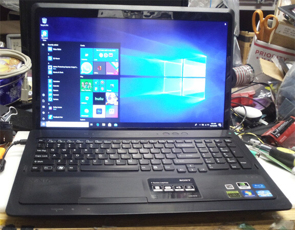 Sony VPCF236-11 1080P Intel i7-2630QM 2.0G 500gb Hard drive 8GB Ram Blueray-re