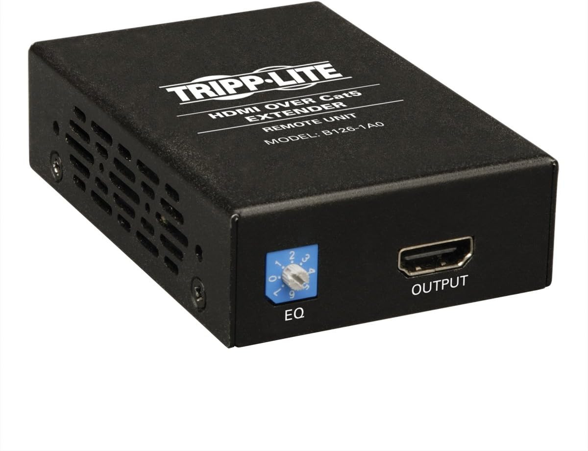 HDMI over Cat5 / Cat6 Extender, Extended Range Receiver for Video and Audio 1920