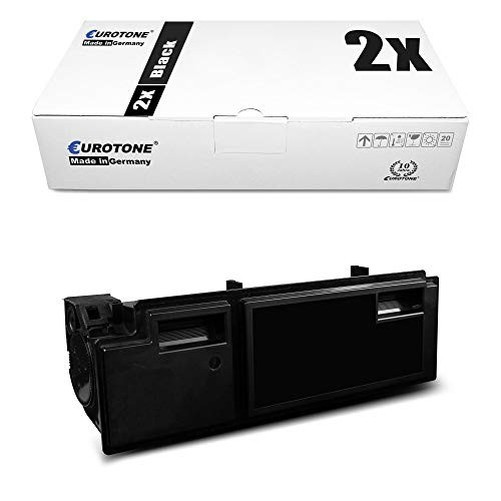 Eurotone 2x Black Laser Toner Cartridge Compatible With Kyocera TK400 FS6020