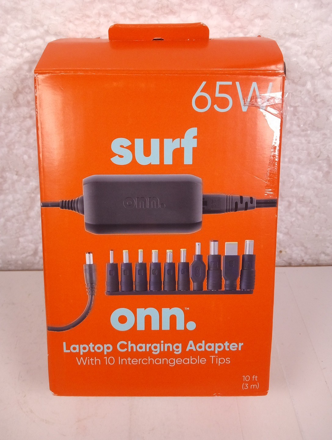 ONN ADS-65QI-19A-2 65W Universal Laptop Charger with 10 Interchangable Missing 1