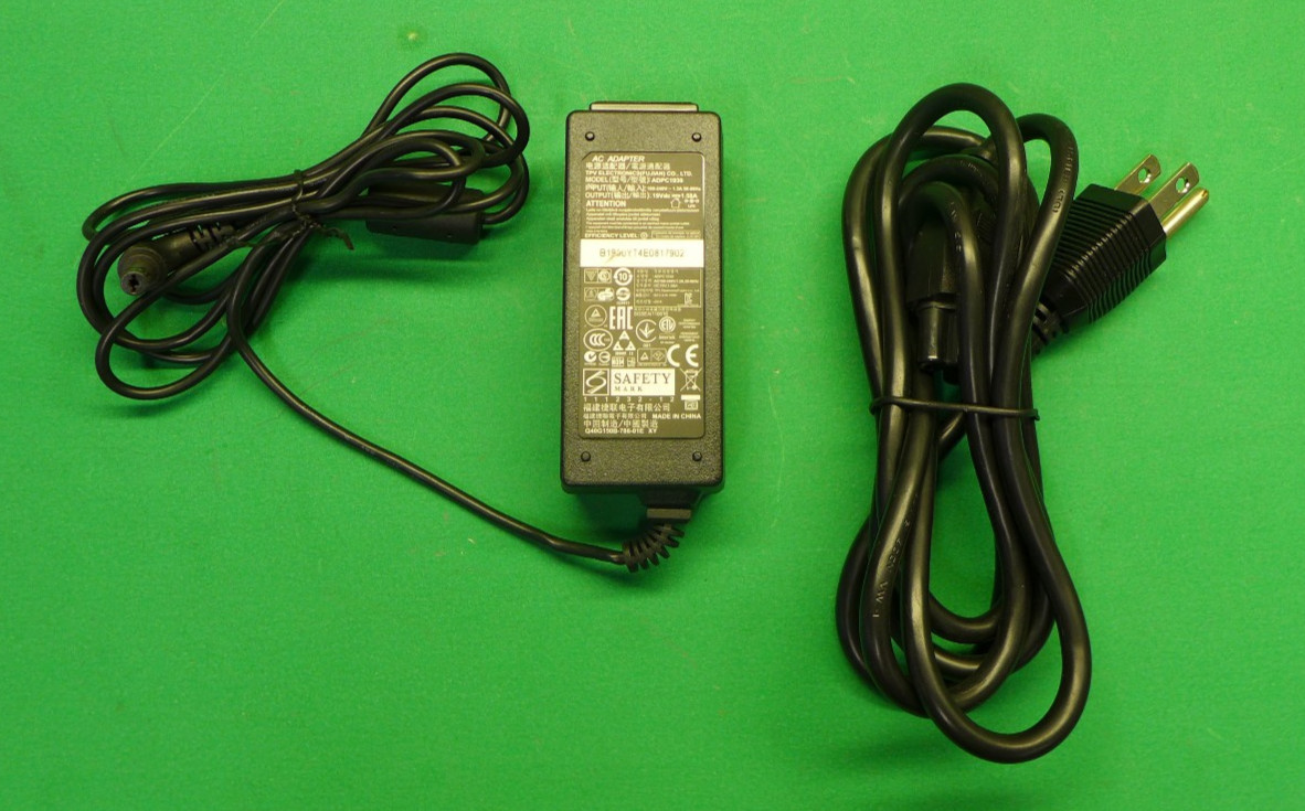 GENUINE TPV Electronics 30W 19V LED/LCD Power Adapter ADPC1930
