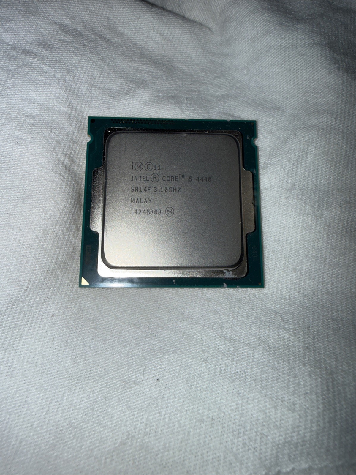 Intel Core I5-4440 3.1 GHz Quad-Core SR14F Processor 4-Core, 4-Thread, LGA1150