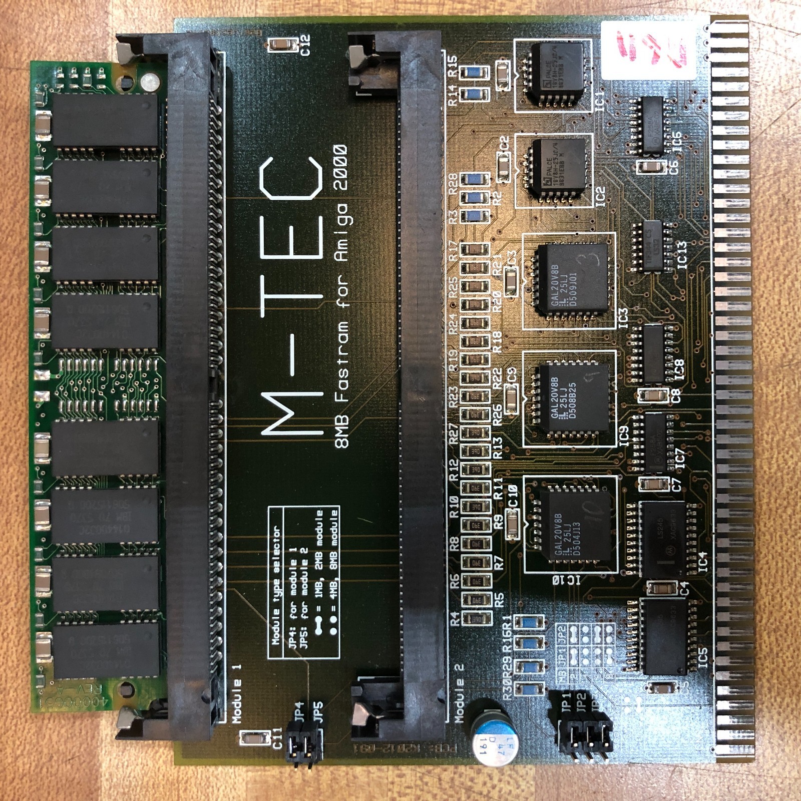 M-Tec 8 MB Fastram for Commodore Amiga 2000 3000 4000 Computers