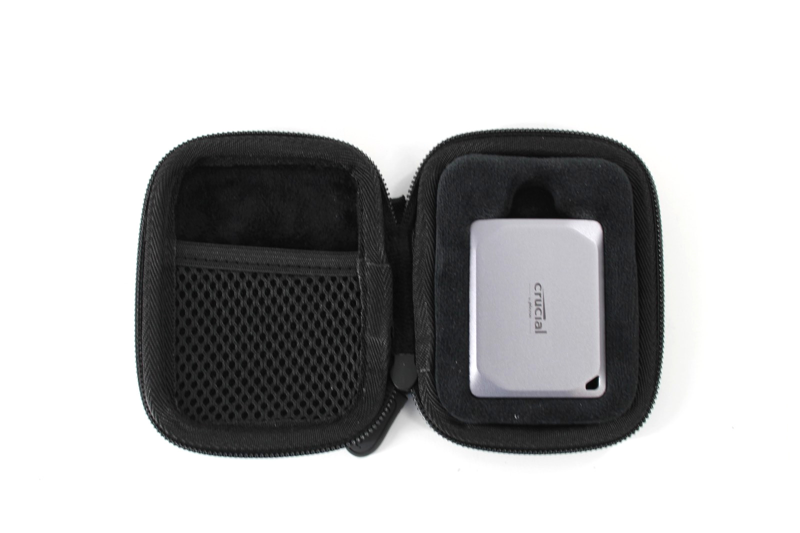 Crucial X9 Pro 2TB USB-A Portable External SSD (CT2000X9PROSSD9) in Case